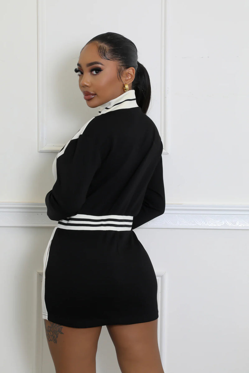 Nothing Casual Long Sleeve Dress