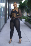 Netted Jumpsuit (2 Piece)