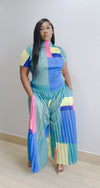 Layers To Me Pants Set (Blue)