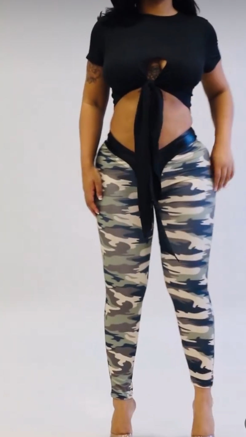 Army Tie Top set