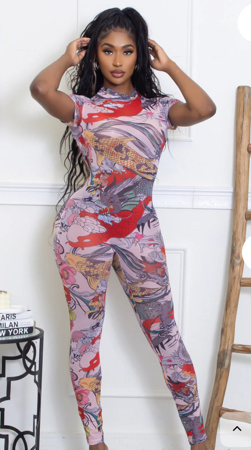Snake Body jumpsuit