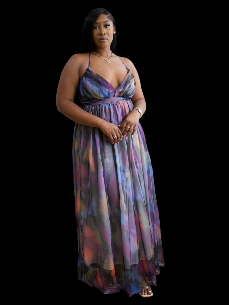 Taby layered Summer Dress