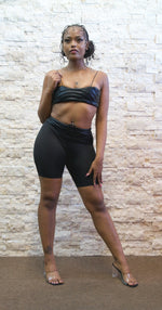 All Black Affair Short Set