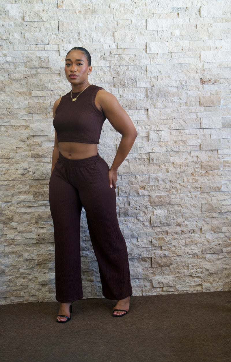 Brown Sugar Pants Set