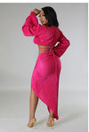 Boom Pink Skirt Set