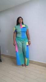 Layers To Me Pants Set (Blue)