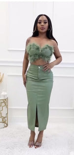Forest delight skirt set